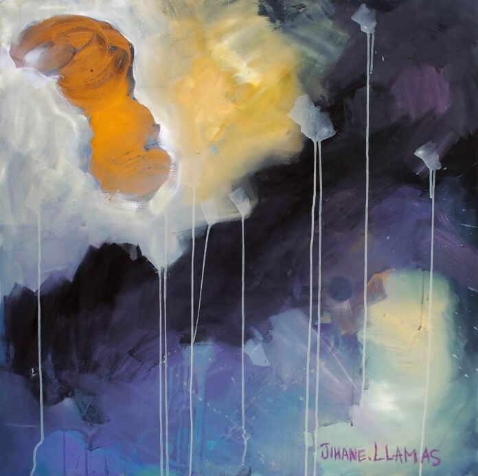 œuvre plastique de Jihane LLamas
